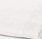 Drap Plat 2 Pers Percale De Coton - Percale Blanc - Neige