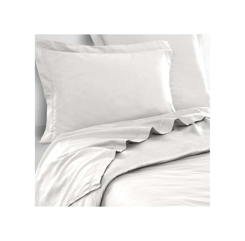 Drap Plat Mura - 100% Percale De Coton 80Fils - Blanc