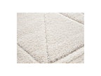 Amel - Tapis Poils Ras - Motif Graphique - Beige