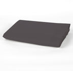 Drap Plat 2 Pers Percale De Coton - Percale Gris - Gris Anthracite