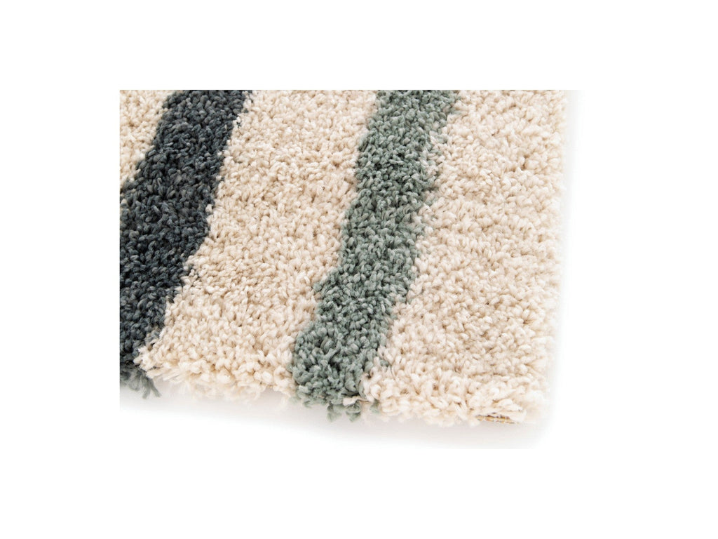 Lilia - Tapis Poils Ras - Motif Abstrait - Multicolore