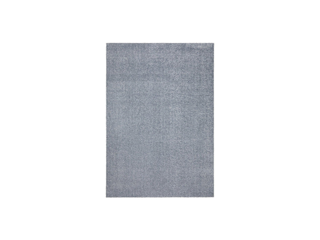 Mireille - Tapis Poils Ras - Uni - Bleu