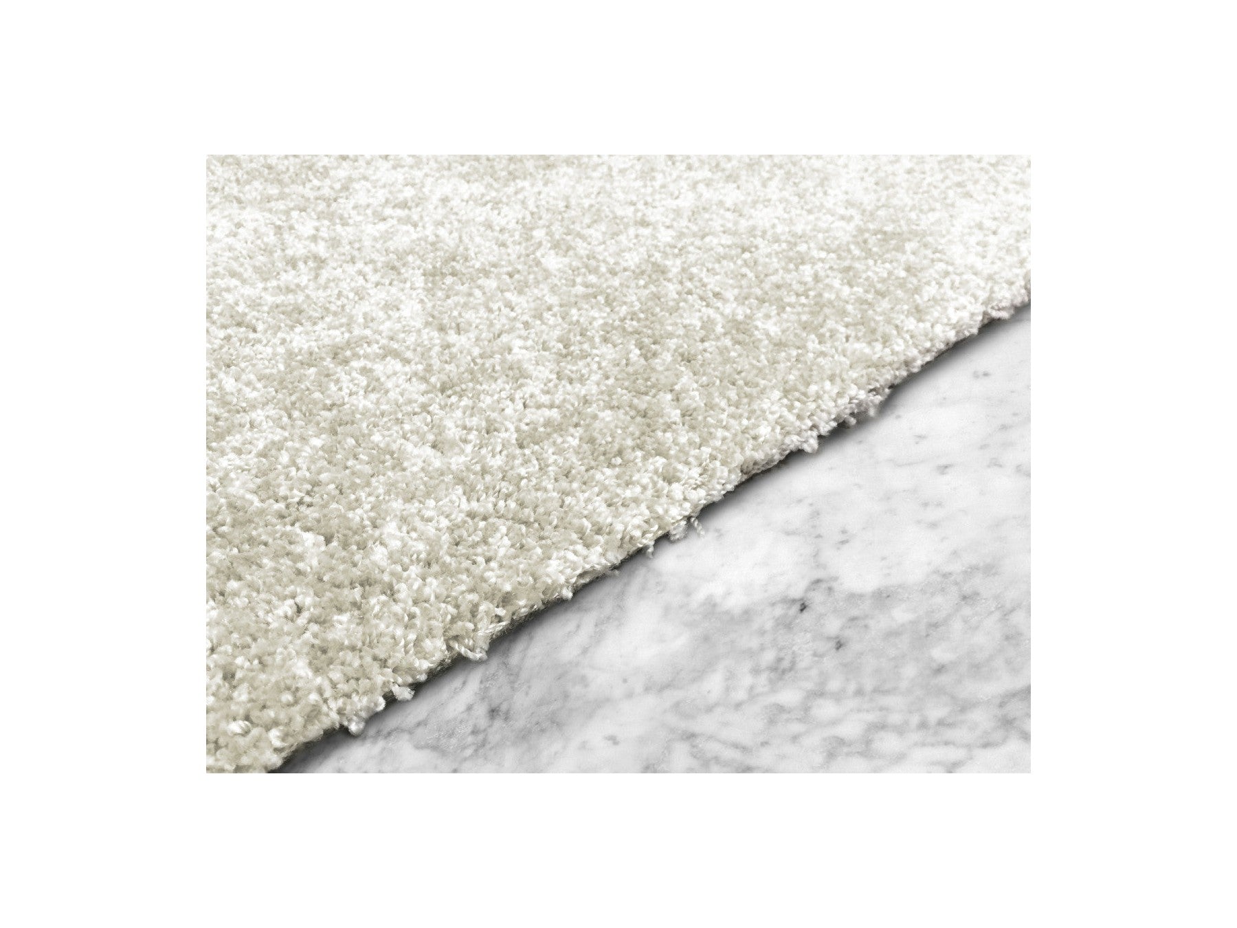 Mireille - Tapis Poils Ras - Crème