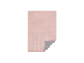 Mireille - Tapis Poils Ras - Uni - Rose