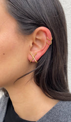 Boucles D'Oreilles Cross