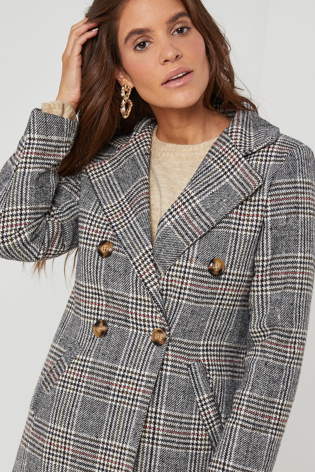Manteau - Carreaux