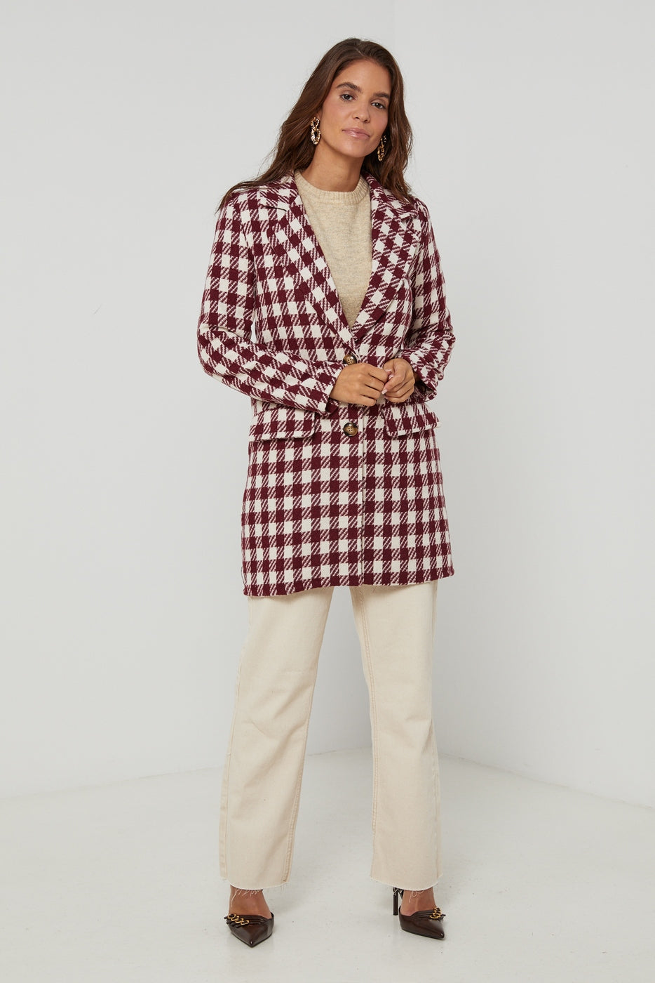 Manteau - Bordeaux