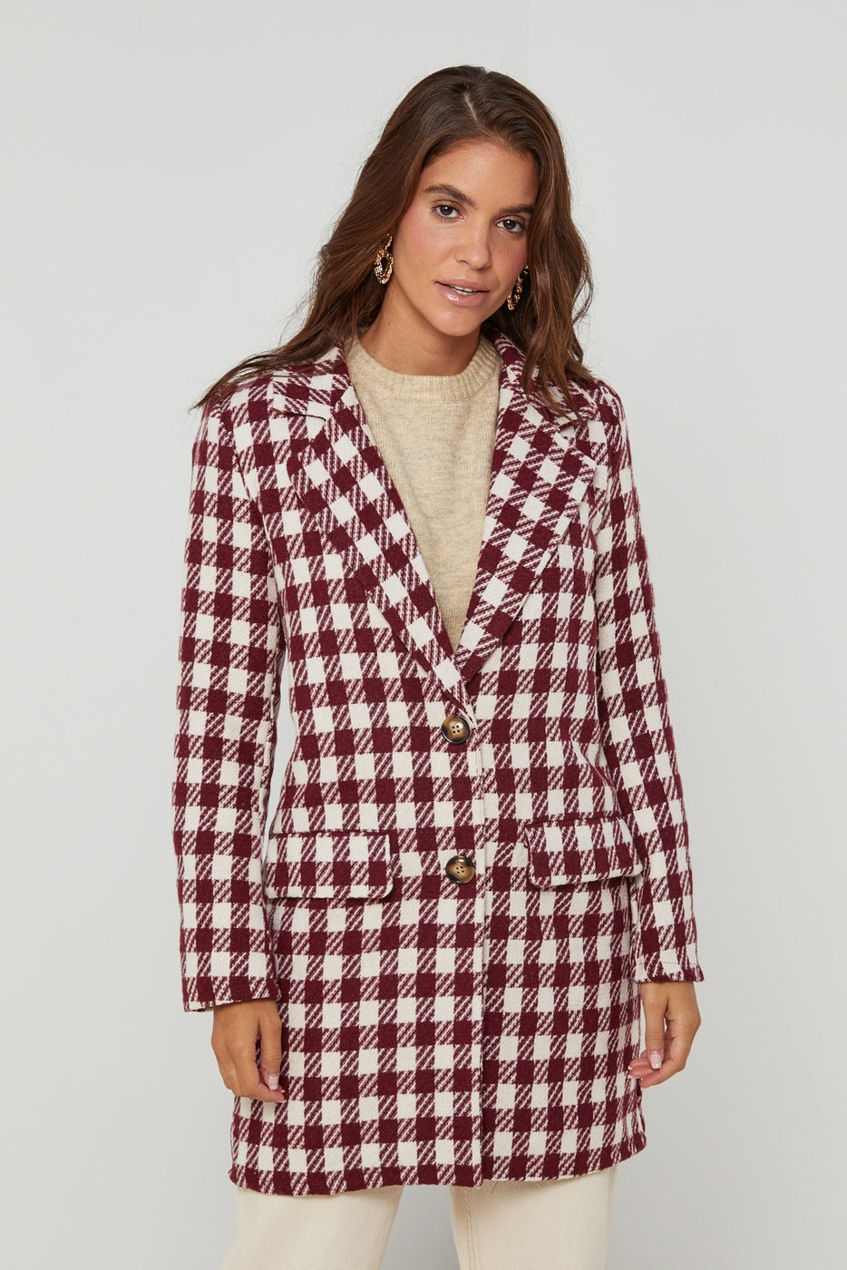 Manteau - Bordeaux