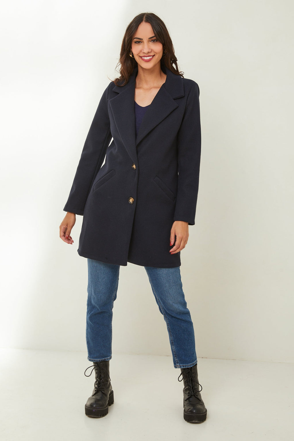 Manteau - Marine