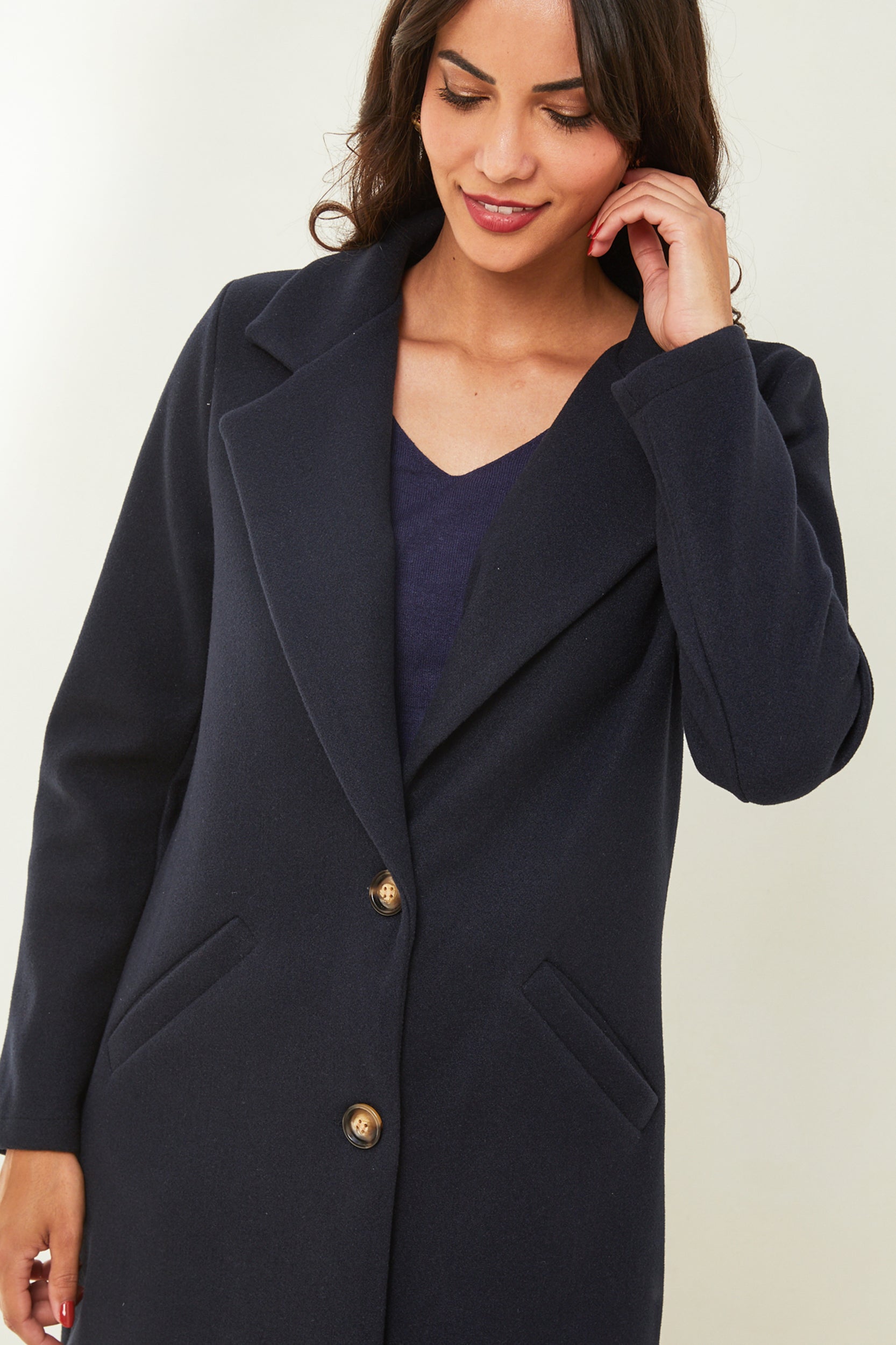 Manteau - Marine