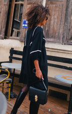 Robe Lili Noir Coton