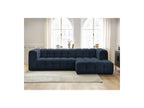 Cloud - Canapé D'Angle Fixe - Tissu Lisse - Angle Droit