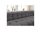 Cloud - Canapé D'Angle Fixe - Tissu Lisse - Angle Droit