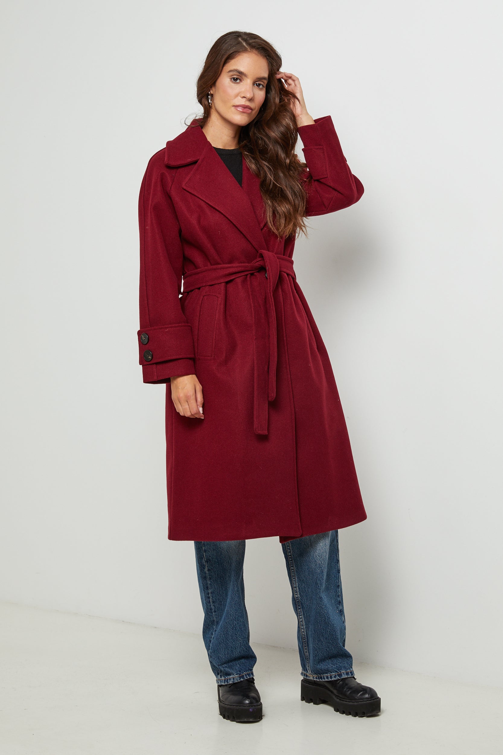 Manteau - Bordeaux