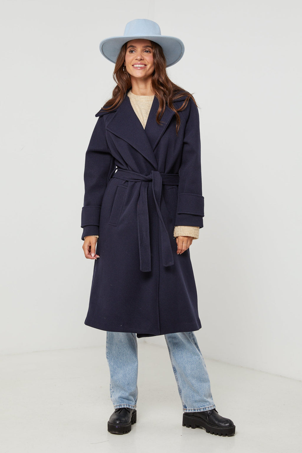 Manteau - Marine