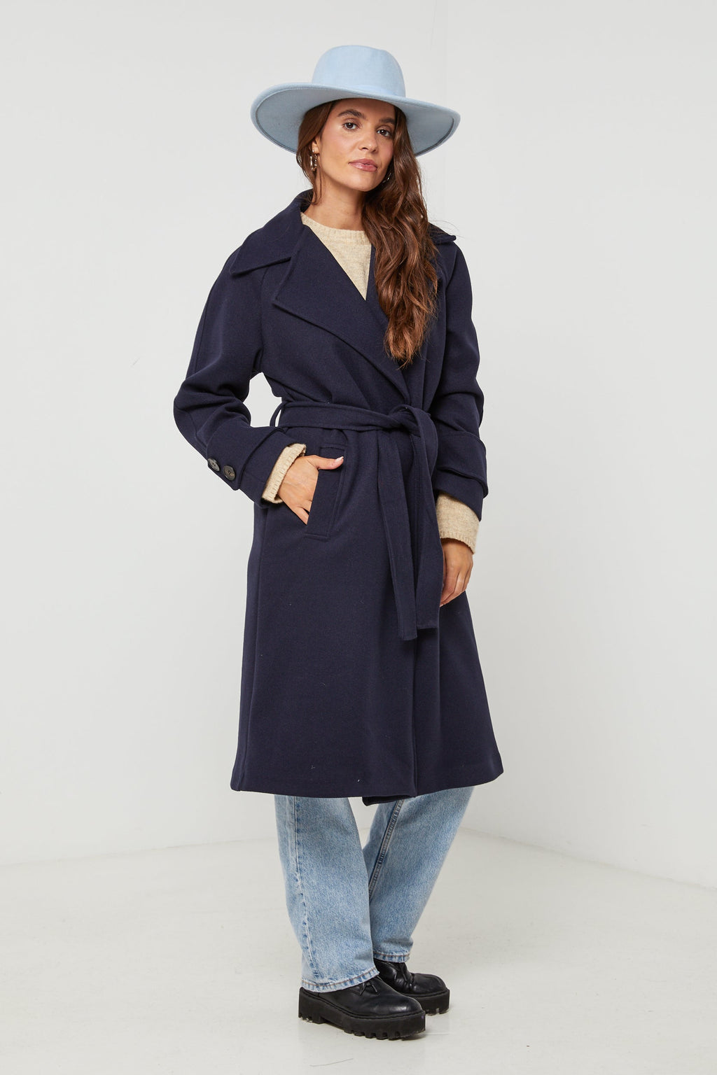 Manteau - Marine