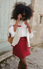 Jupe Éléna Brique