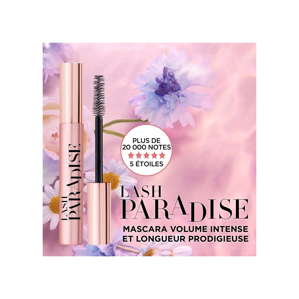 L'Oréal Paris - Trousse Femme Luxe - Mascara Lash Paradise Noir Intense + Eyeliner Perfect Slim Noir