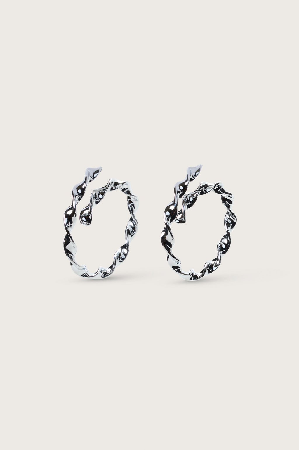 Boucles D'Oreilles Ezara - Shiny Silver