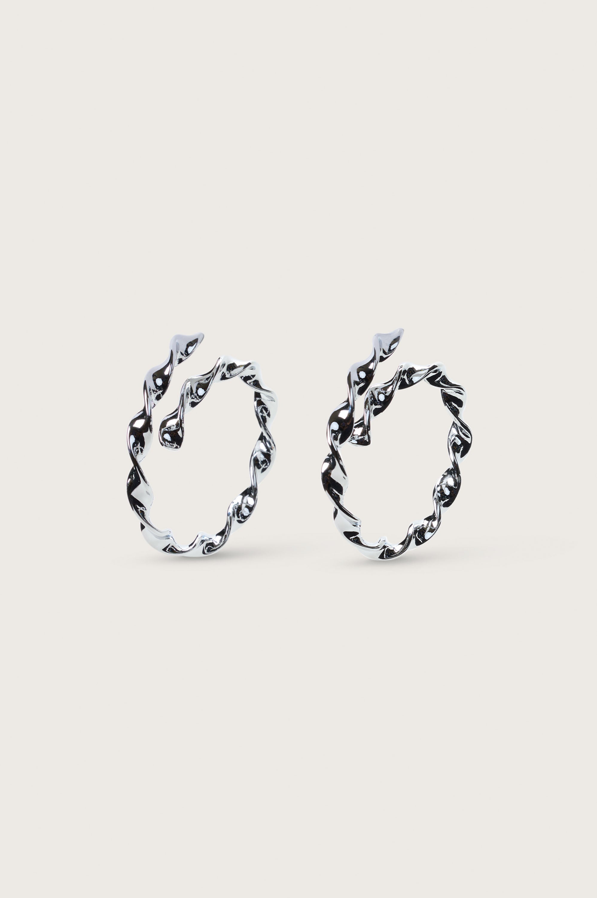 Boucles D'Oreilles Ezara - Shiny Silver