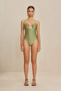 Maillot Une Pièce Celia - Tea