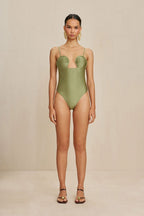 Maillot Une Pièce Celia - Tea