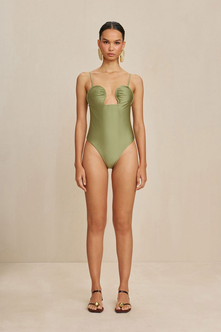Maillot Une Pièce Celia - Tea