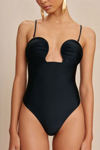 Maillot Une Pièce Celia - Black