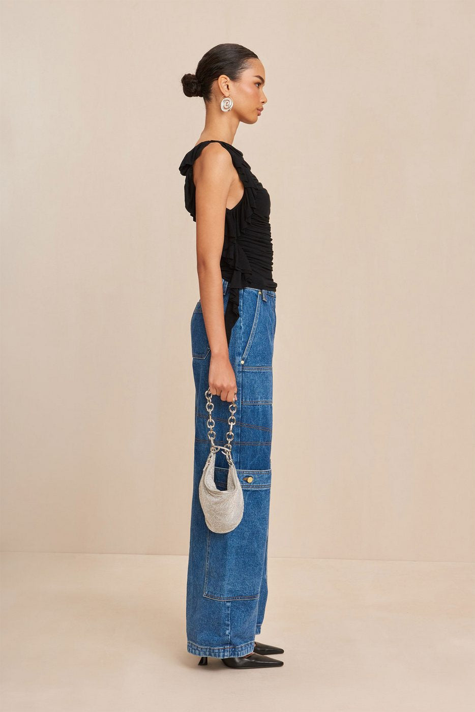 Top Nakia - Black