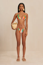 Bas De Maillot Estella - Vintage Stripe Print