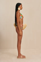 Bas De Maillot Estella - Vintage Stripe Print