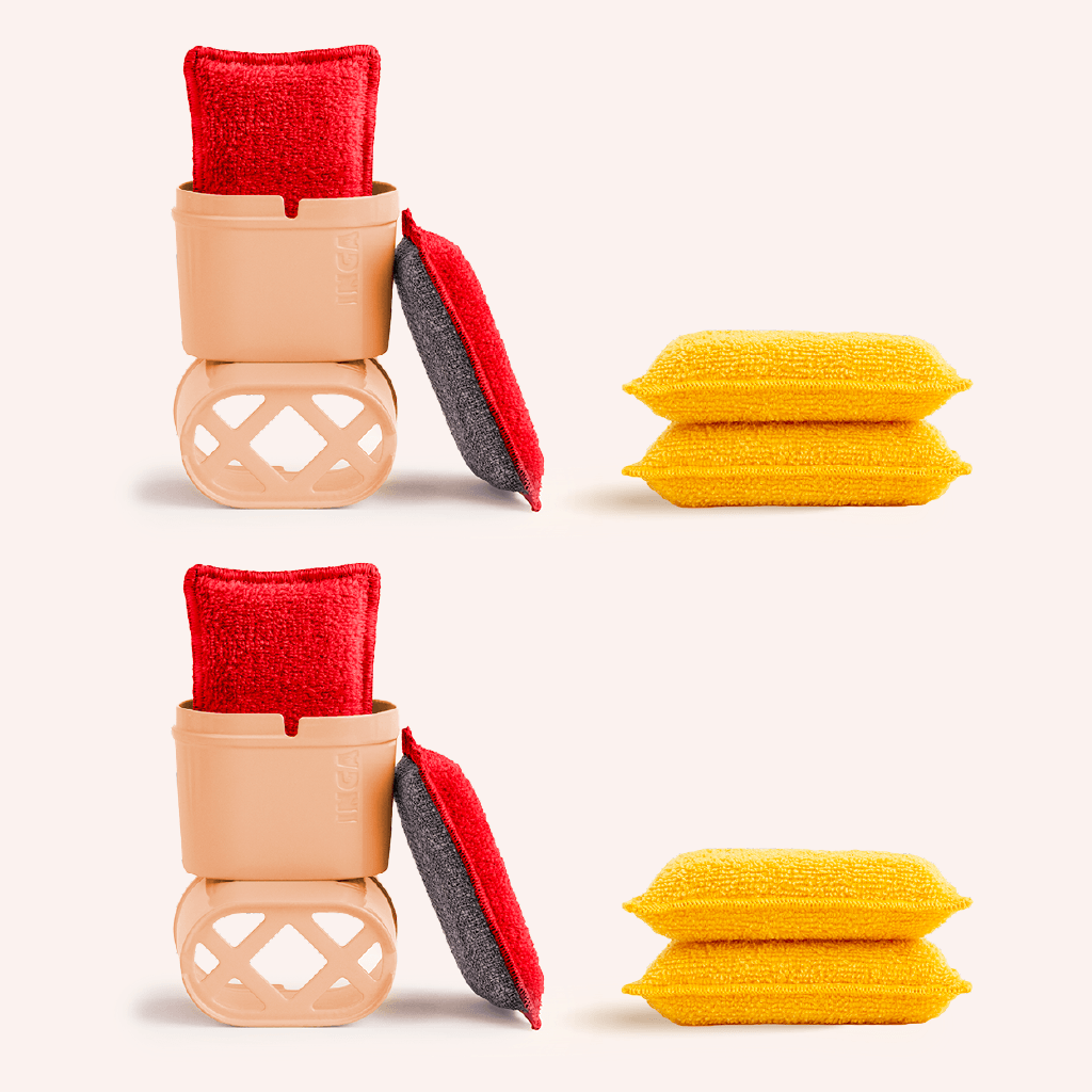 Pack Éponges Et Éponges Salle De Bain