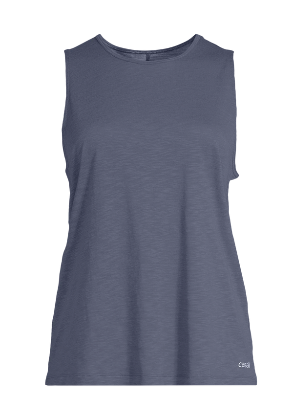 Soft Texture Tank - Core Blue