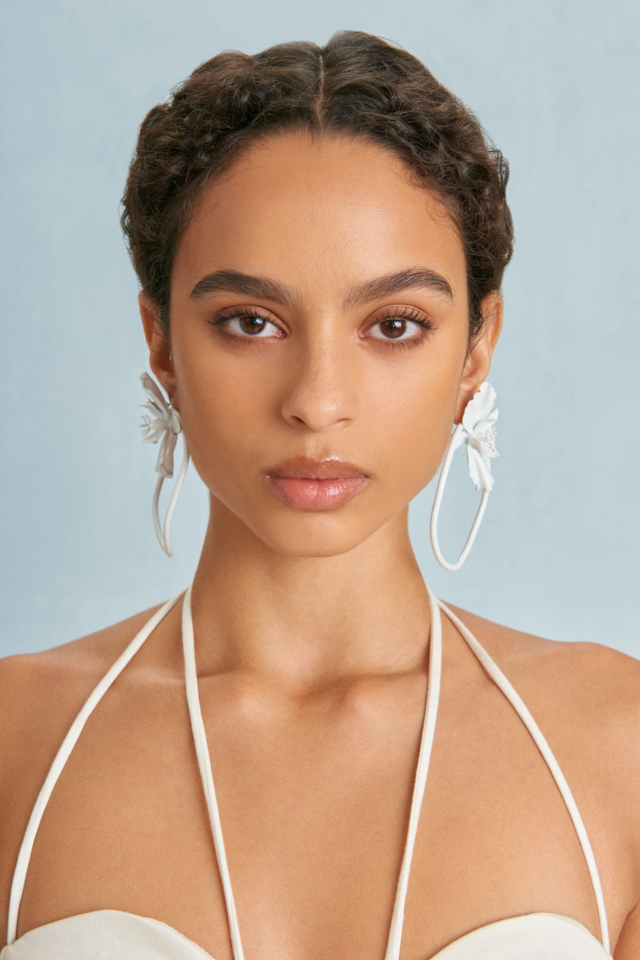 Boucles D'Oreilles Camille - White