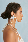 Boucles D'Oreilles Camille - White