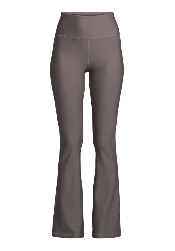 Flare High Waist Pant - Dk Grey