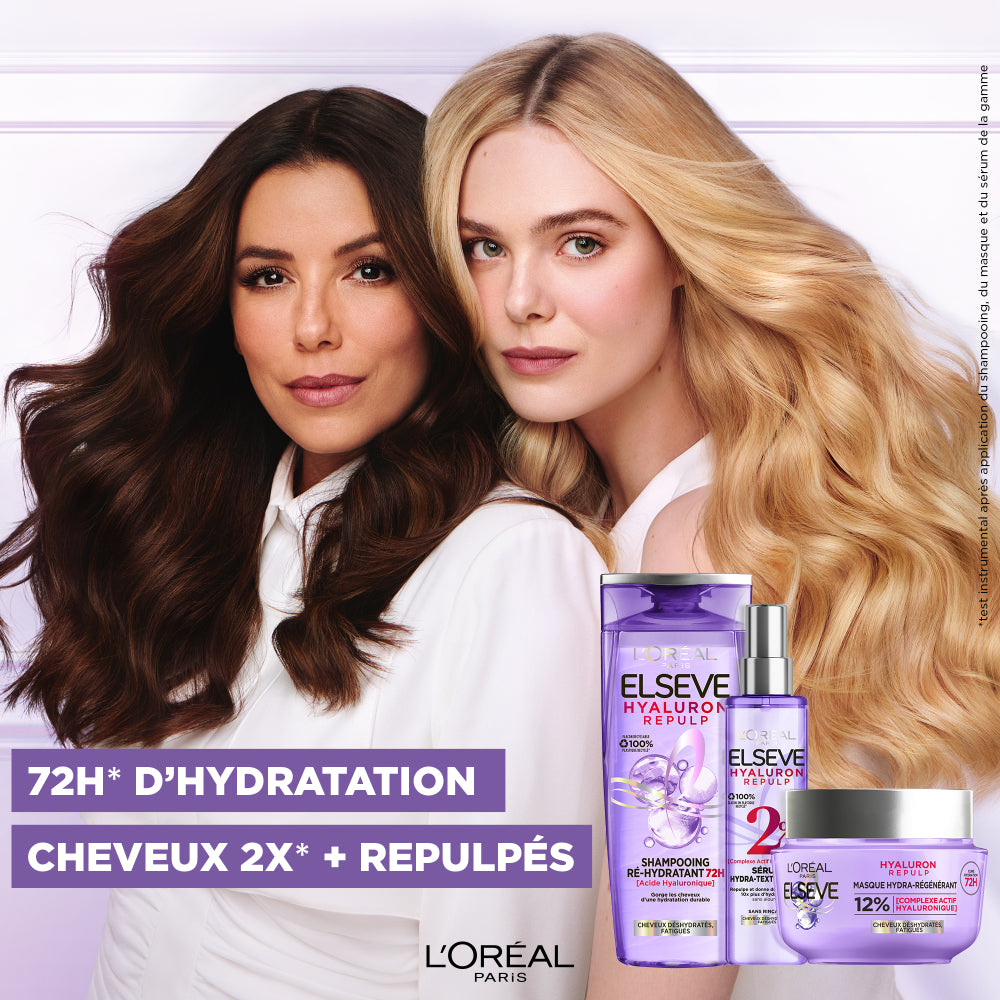 L'Oréal Paris - Elsève Hyaluron Repulp La Routine Des Cheveux Déshydratés