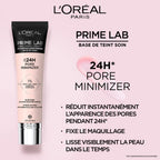 L'Oréal Paris - Base De Teint Prime Lab 24H Pore Minimizer