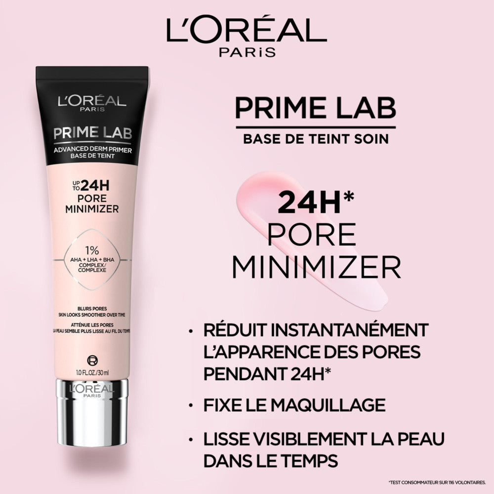 L'Oréal Paris - Base De Teint Prime Lab 24H Pore Minimizer