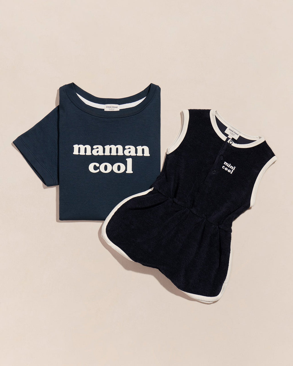 Le T-Shirt Maman Cool En Jersey Côtelé - Charbon