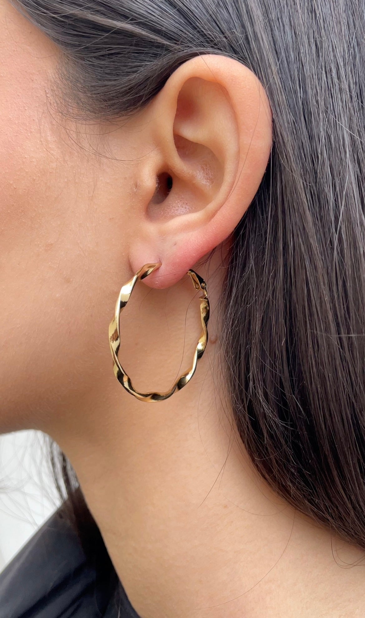 Créoles Thin Braided