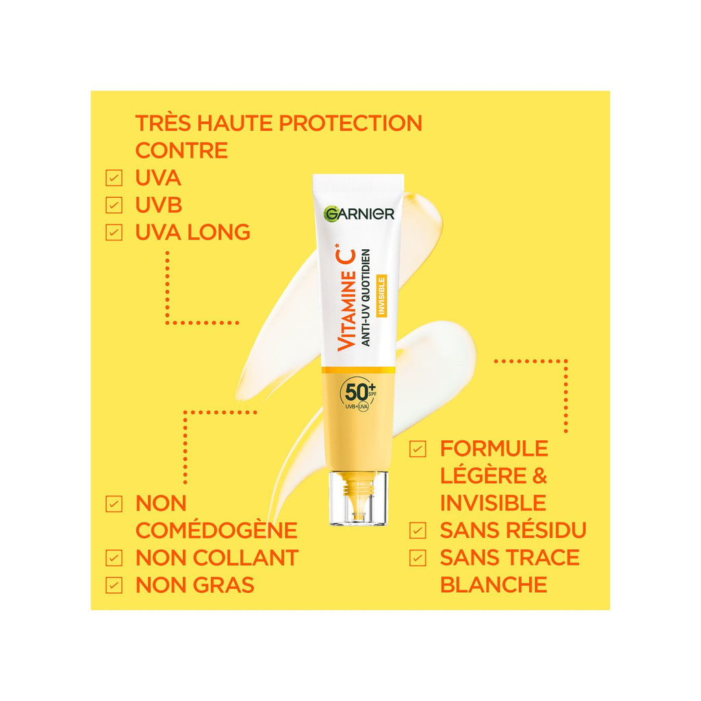 Vitamine C Anti-UV Quotidien - Invisible Spf 50