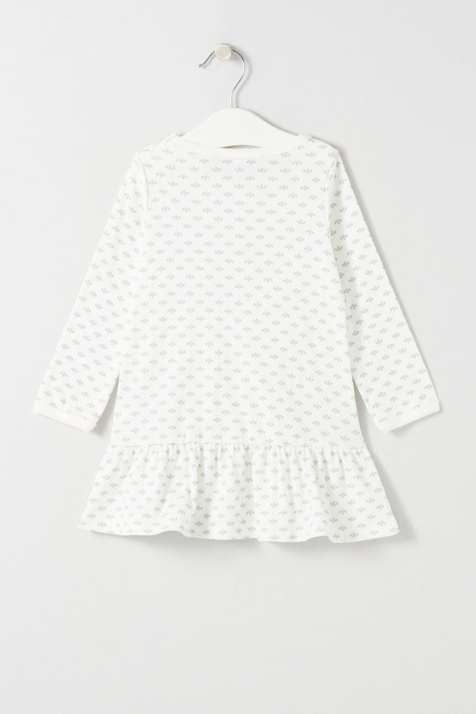 Petit Bateau - Chemise De Nuit - Blanc - Enfant Fille
