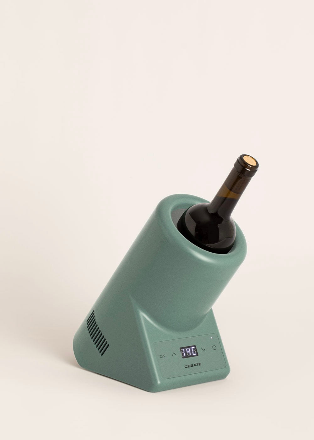 Bottle Cooler - Refroidisseur De Bouteilles De Vin À Température Réglable - Vert Sauge