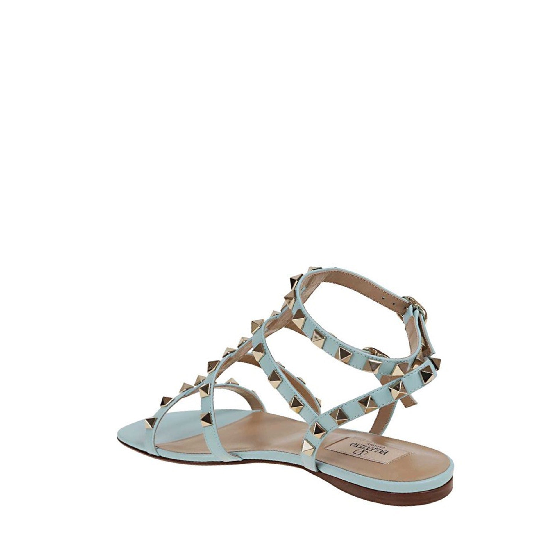 Sandales Valentino Garavani Rockstud T05 - Blue - Femme