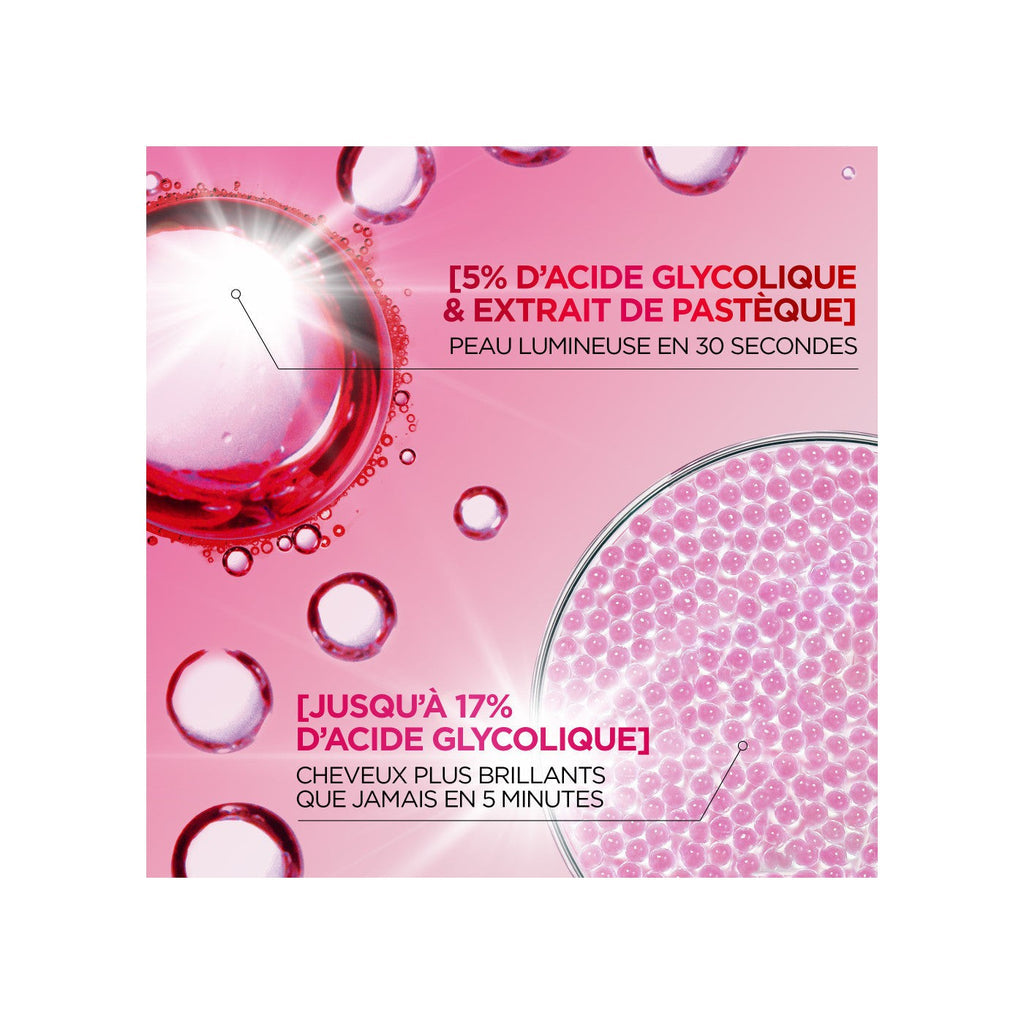 L'Oréal Paris - La Routine À L'Acide Glycolique Pour Tous Types De Peaux & Cheveux