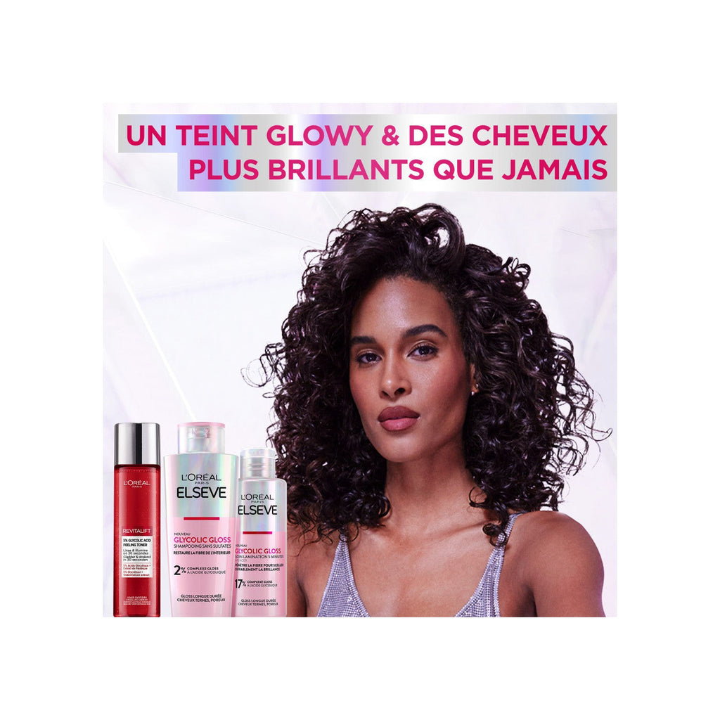 L'Oréal Paris - La Routine À L'Acide Glycolique Pour Tous Types De Peaux & Cheveux