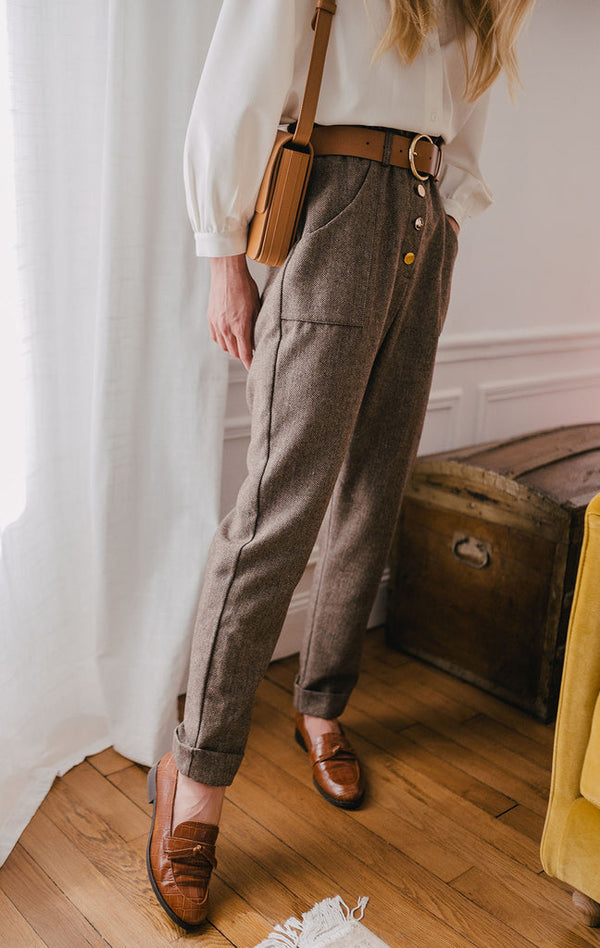 Pantalon Bastien Boisé