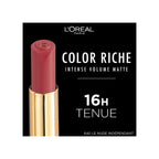 L'Oréal Paris - Coffret 3 Rouges À Lèvres - Mat & Repulpant - Color Riche - Teintes : Nude Independant (640), Rouge Déterminati