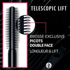 L'Oréal Paris - Mascara Telescopic Lift - Lot De 2 - Noir & Extra Noir